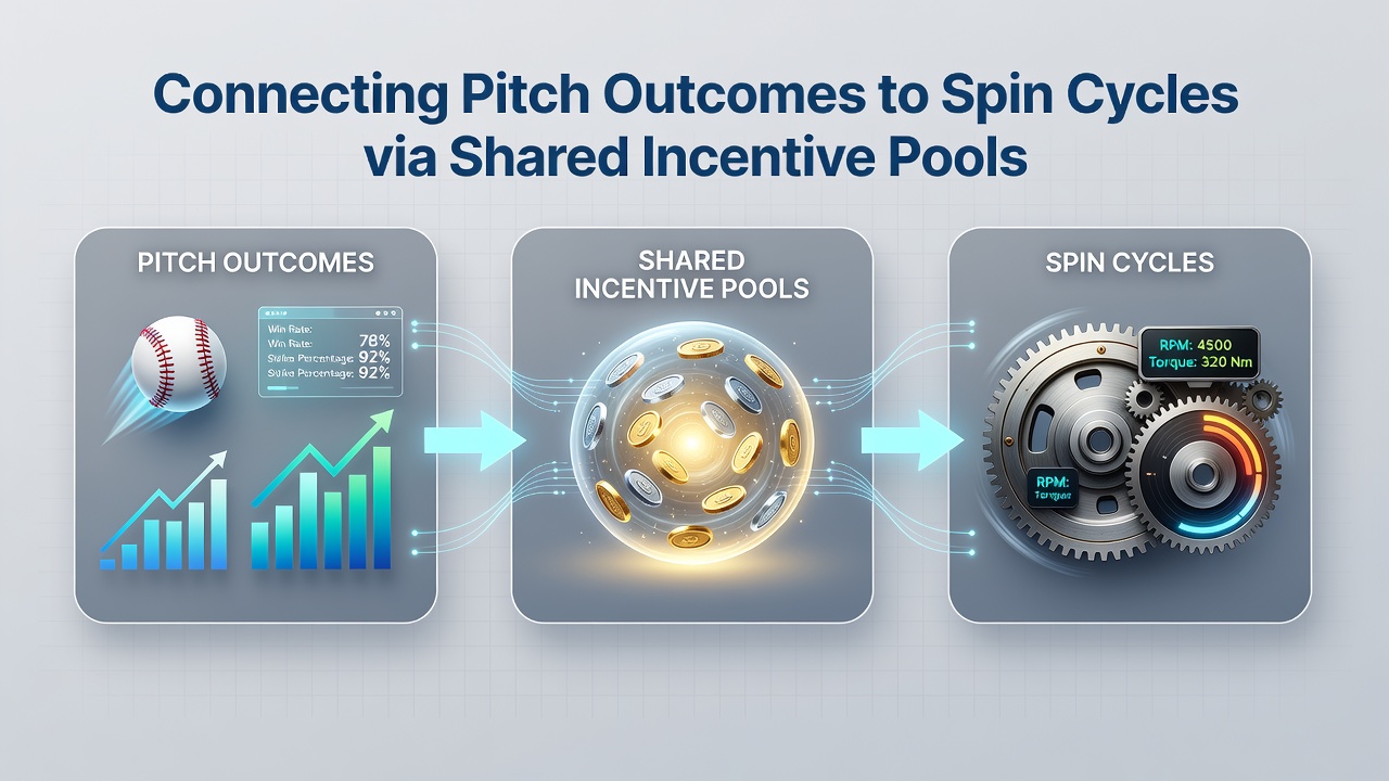 Analytics dashboard displaying shared incentive pool performance metrics across sports and casino verticals